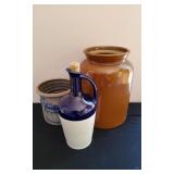 Stoneware Pot & Jug