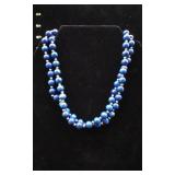 Lapis Lazuli Beaded gold Necklace