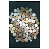 1lb Of Foreign Currency & Misc
