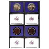 5 U.S Bicentennial Commorative Medals