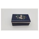Italian Lacuered Trinket Jewerly Box