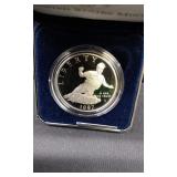'Jackie Robinson' Silver Dollar Coin