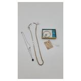 Kiddie Kraft Sterling Silver Bangle & Misc