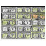 (20) 1957 Series One-Dollar Legal Tender Notes