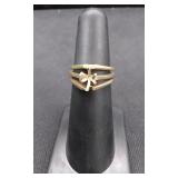 14K Gold Ring Setting No Stone