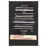 Various White Gold Filled Watch Bands