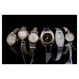 Six Ladies Cocktail Style Wrist Watcches