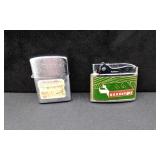 2 Pocket Lighters. Snyders Potato Chip, Starfire