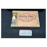 White Owl Cigar Box & Super Isodettes Tin
