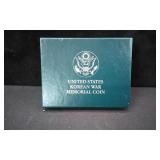 US Korean War Memorial Silver Coin