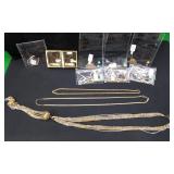 Gold Filled Earrings, Necklace Chains, Brooches
