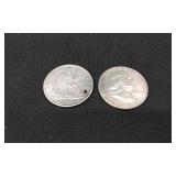 Franklin & Seated Liberty Silver Half Dollars
