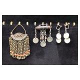 Vintage Ethnic Jewwlry, Earings, Brooch & Pendent