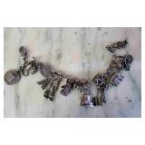 Charm Bracelet Stamped 800.