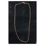 14K Gold Satellite Chain Necklace