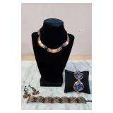 Mid-Century Copper Costume Jewelry