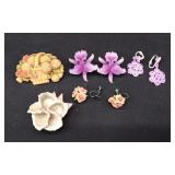 Floral Enamal Jewelry