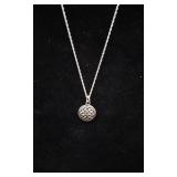 Silver Celtic Knot Pendent & Chain, & Bracelet