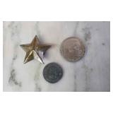3 German Coins & Pendant.
