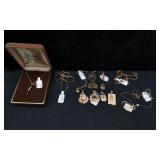Various Gold Filled Necklaces, Pendants & Earrings