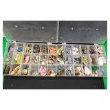 2 Multi Slot Organizers W Earrings & Craft Items