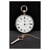 1880 Swiss Key/Wind Set Pocket Watch