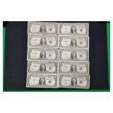 (24) 1957 Series One-Dollar Legal Tender Notes