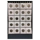 US Liberty Head 'V' Nickels 1907-1912