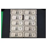 (20) 1953 E & G Series One-Dollar Legal Tenders