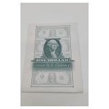 One-Dollar Uncut "Collector Edition" Folder