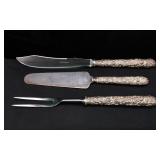 S.Kirk & Sons Repousse Sterling Carving Set