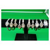 10 Various Ladies' Wrist Watches