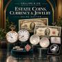 Estate Coins, Currency & Jewelry Auction!!!