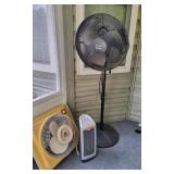 3 Electric Fans.