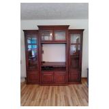 Large 3 Section Entertainment Center