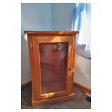 1 Door 3 Shelf Display Cabinet.