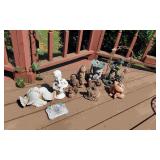 Yard Ornament Lot.