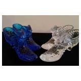 2 Sets Of Glass Slippers