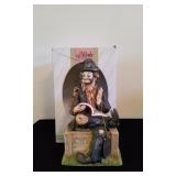 Melody In Mottion Hand Painted Porcelain Music box