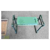 Folding Kneeling Stool.