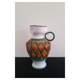 Marked Majolica Pitcher.