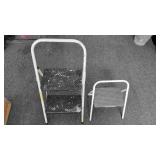 2 Folding Step Stools.