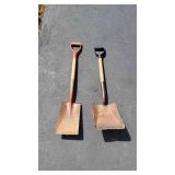 2 Short Shovels.