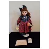 Heirloom Porcelain Doll "Bianca."