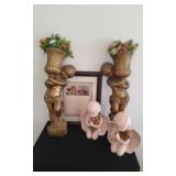 Lot Of Angel & Cherub Figurines.