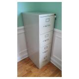 4 Drawer HON Metal Filing Cabinet