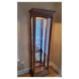 Lighter Display Curio Cabinet
