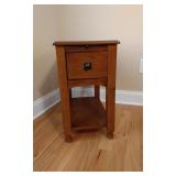 Lane One Drawer Wood Stand.