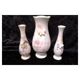 3 Lennox Vases