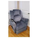 Blue Power Lift Chair